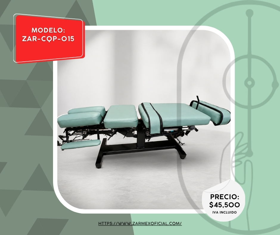 Mesa flexión manual con tracción lumbar manual ZARQ-015